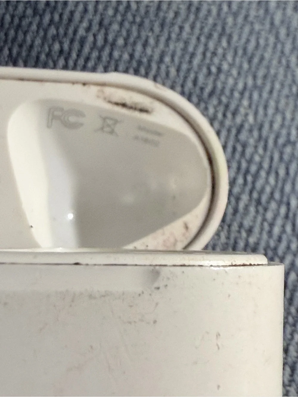 Apple White AirPods Charging Case with Pairing Button parts